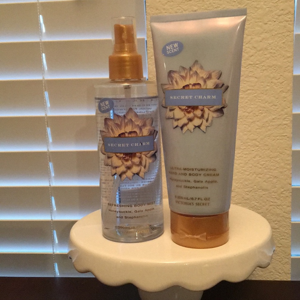 Victoria’s Secret, Secret Charm Body Mist & Lotion